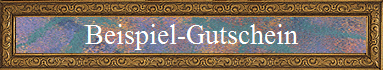 Beispiel-Gutschein